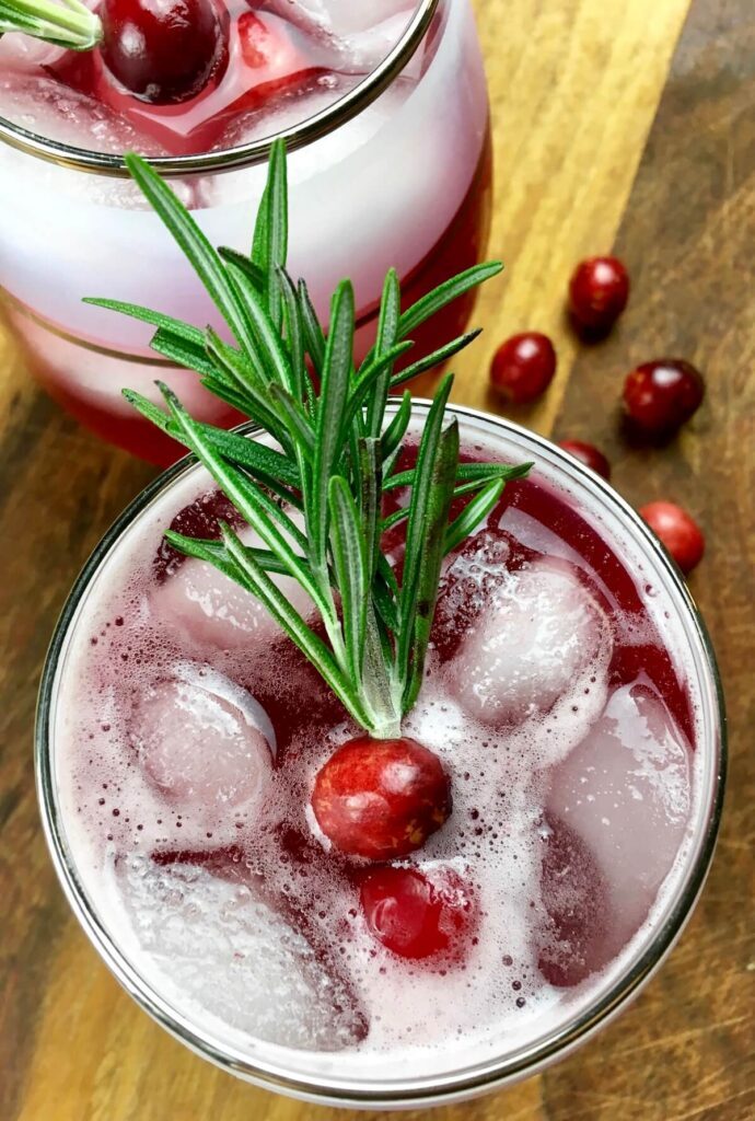 Spiced Cranberry Spritzer Recipe 2 Spiced Cranberry Spritzer