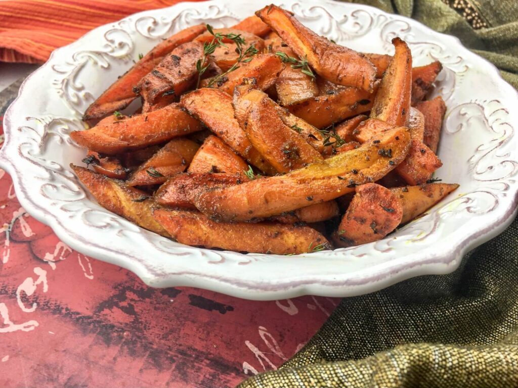 Roasted Curried Carrots