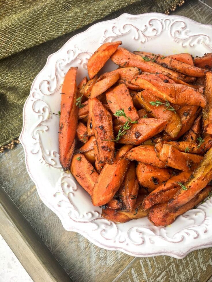 Roasted Curried Carrots