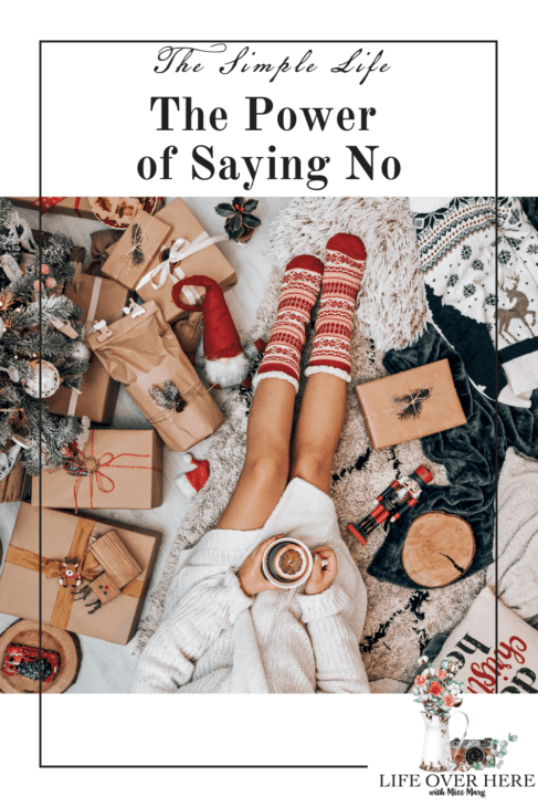 The Power of Saying No Finding Peace This December Pin 1 2