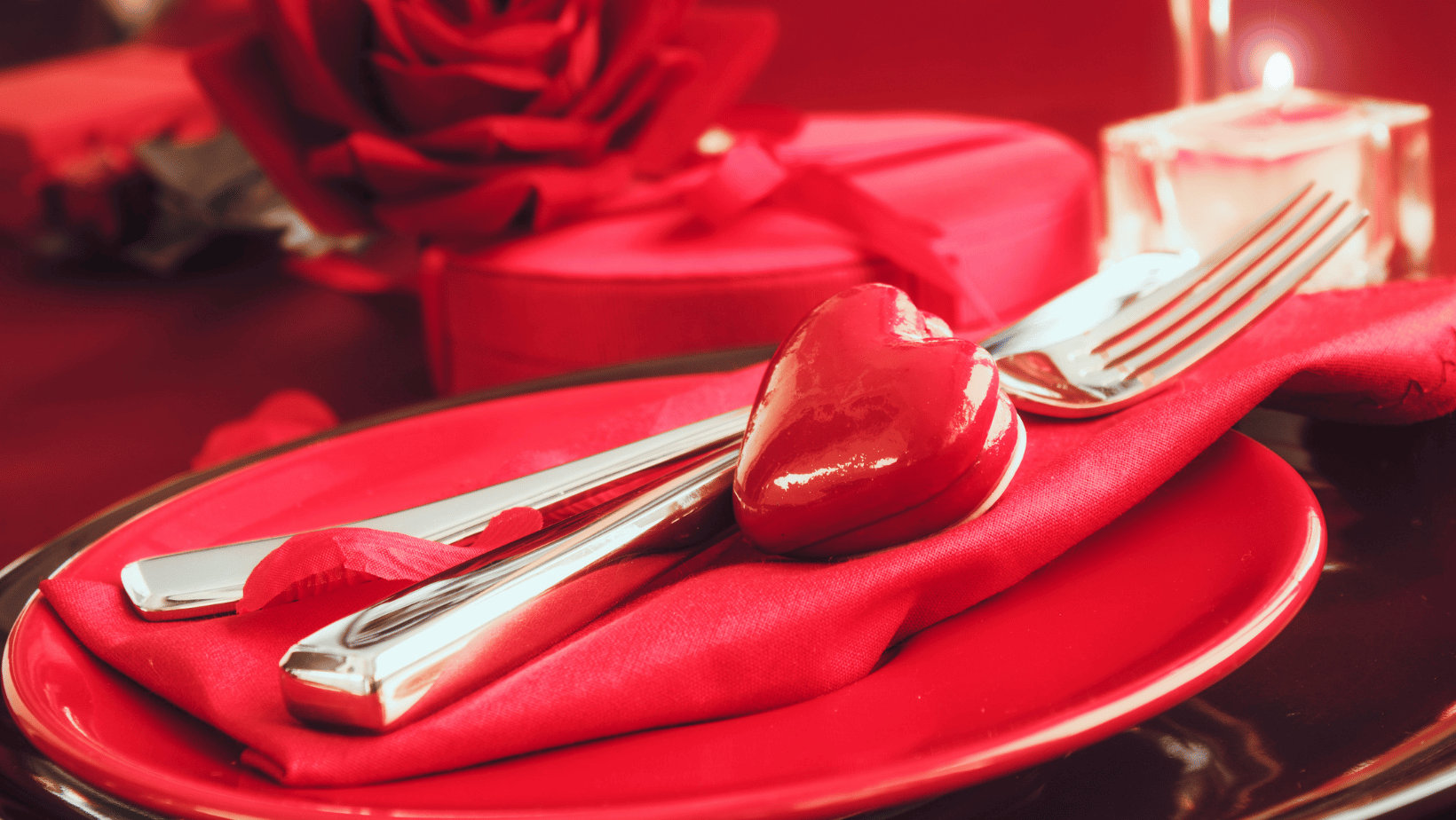 Valentine Table Setting